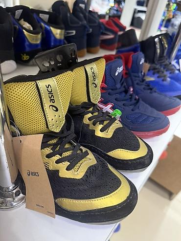 Кроссовки и спортивная обувь: Борцовки Asics (высокие) - Назначение: спортивная обувь для — 10