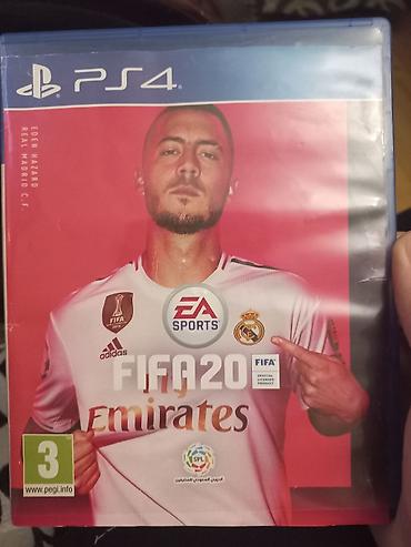 Digər idman və istirahət malları: Fifa 20 ps4 üçün orjinal işlək vəziyyətdə endirim 20₼ çatdırılma — 1