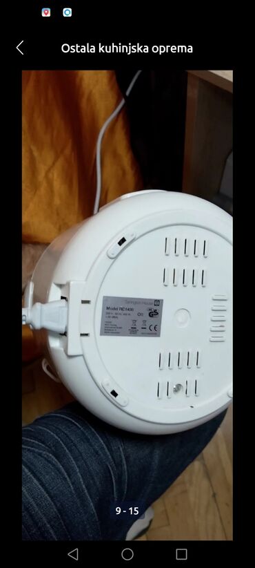 Ostali kuhinjski aparati: Friteza na paru idealna za pripremu Povrća. Pirinča ili drugih na lalafo.rs — 10 Ostali kuhinjski aparati: Friteza na paru idealna za pripremu Povrća. Pirinča ili drugih — 10