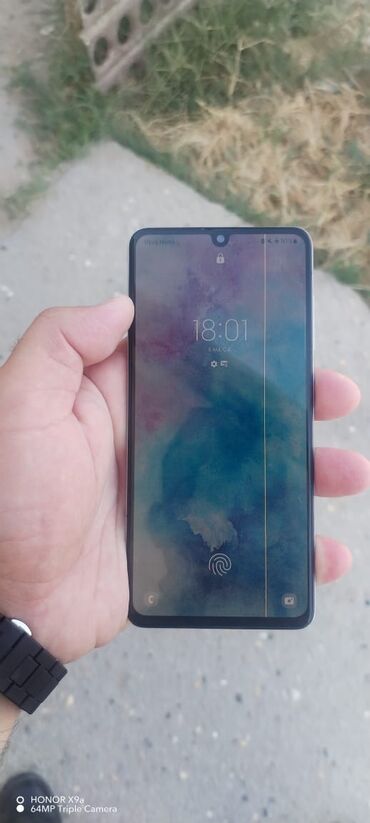 Mətbəx texnikası: Samsung Galaxy A41, 64 GB, rəng - Ağ, Barmaq izi, İki sim kartlı, Face ID