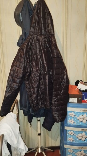 осенние куртки мужские: Куртка 2XL (EU 44), 2XS (EU 32), 3XL (EU 46), цвет - Черный