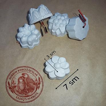 Heyvanlar üçün mallar: Məhsul: Quşlar üçün mineral daş (kalsium blokları) - Tərkib: təbii — 1