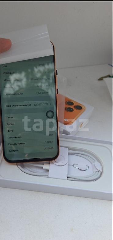 iphone case: IPhone 17 Pro Max, 1 TB, Narıncı — 2
