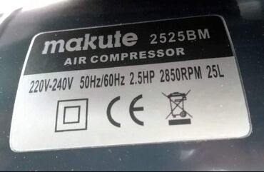 Kompresori za vazduh: Prodajem nov i kvalitetan MAKUTE kompresor. Model: 2525BM Snaga: 2,5 — 8