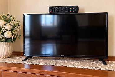 lg 82: Tv 82 ekran sade az işlənib aparatla smart olur Qiymet 120 azn — 1