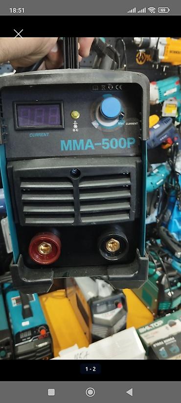kabel yeri acan: MMA-500P invertor tip elektrik qaynaq aparatı - Brend: Makita (korpus — 1