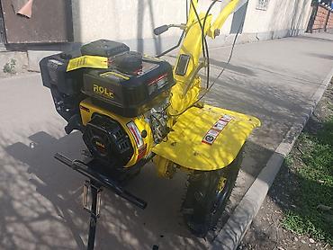 Бензиновые мотоблоки: Мотоблок ROLF (желтый) - Бензиновый двигатель ROLF OHV, ручной запуск — 4