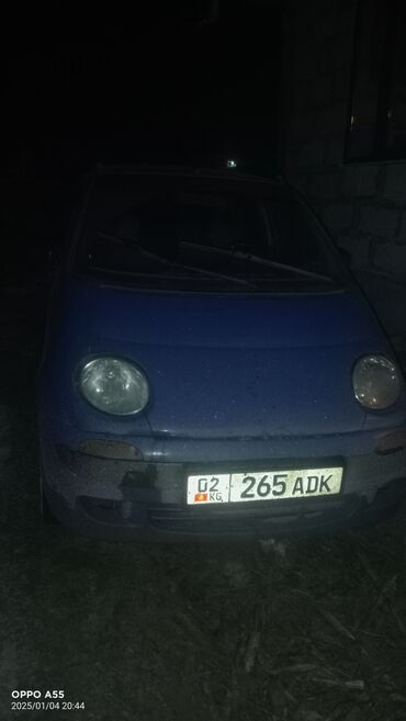 мини диван: Daewoo Matiz: 1998 г., 0.8 л, Механика, Бензин, Минивэн