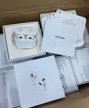 купить 1 наушник airpods: Сөөк, Apple, Жаңы, Электр зымсыз (Bluetooth), Классикалык