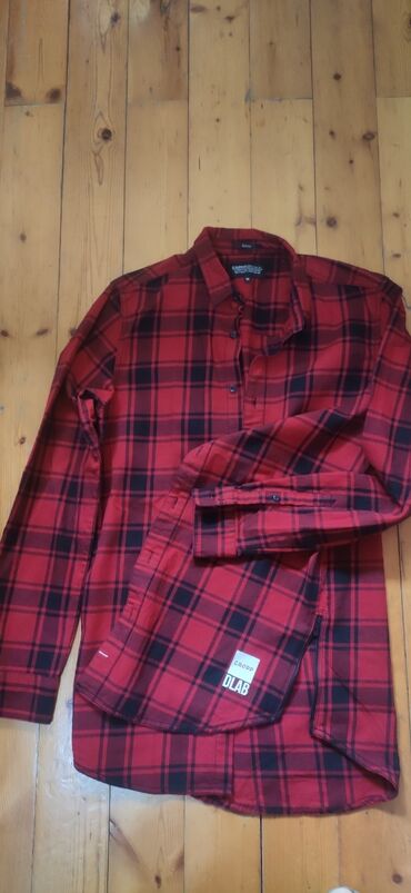Рубашки: Рубашка M (EU 38), цвет - Красный
