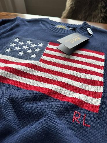 Свитера: Мужской свитер, Ralph Lauren, M, цвет - Синий — 3