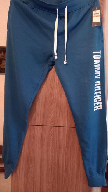 qara cins pencekler: İdman dəsti, Tommy Hilfiger, S (EU 36), rəng - Göy