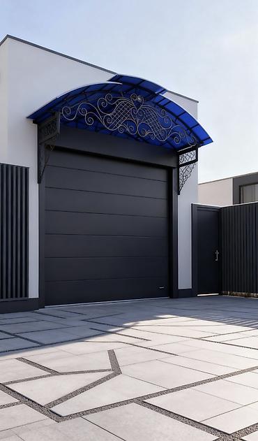 Секционные ворота: Автоматические, Alutech, Для гаража, Для частного дома, Для контейнера, Бронированные, В рассрочку, Новый, Бесплатная установка — 12