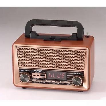 vep aparat: Retro radio NNS NS-2072BT NOVO. Opis proizvoda: Visok kvalitet zvuka — 3