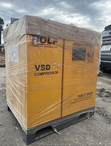 шумовой: Винтовой компрессор ROLF VSD RG5E 7,5кВт 15кВт 22кВт 37кВт Все модели — 7