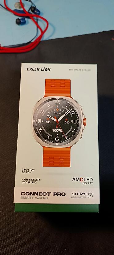 Спортивные часы: Продаю смарт-часы Green Lion Connect Pro. ​Состояние отличное — 10