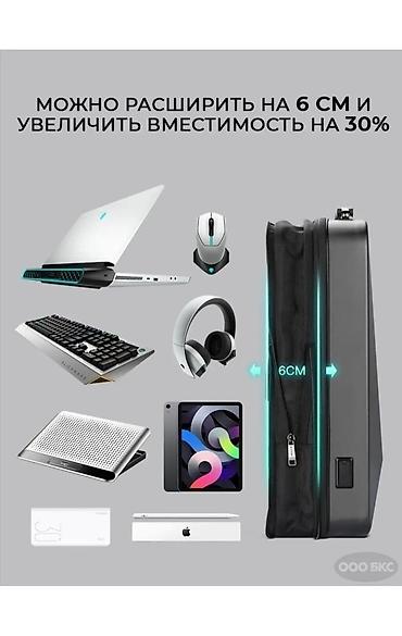 Сумкалар: Киберпанк‑рюкзак с жёсткой панелью и расширяемым объёмом Основные — 2
