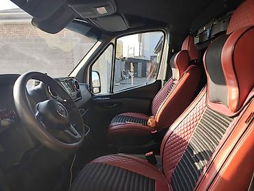 буфер на мерс: Mercedes-Benz Sprinter (кабина и кузов, тюнинг) - Кузов фургон, белый — 2