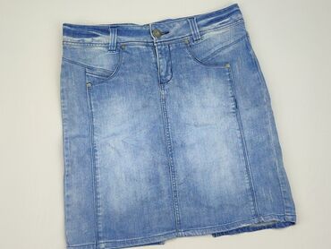 spódniczka jeansowe z przetarciami: Spódnica, Only, M, stan - Dobry