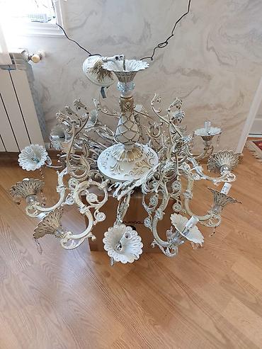 cilciraq: Çılçıraq, 10 və daha çox lampa, Metal — 1