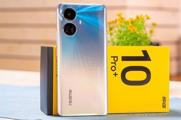 Realme: Realme 10 Pro Plus, Новый, 256 ГБ, цвет - Серый, 2 SIM