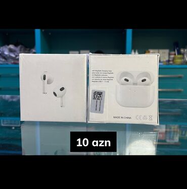 Qulaqcıqlar: Yeni Simsiz (Bluetooth) Qulaqcıqlar, Apple, rəng - Ağ — 8