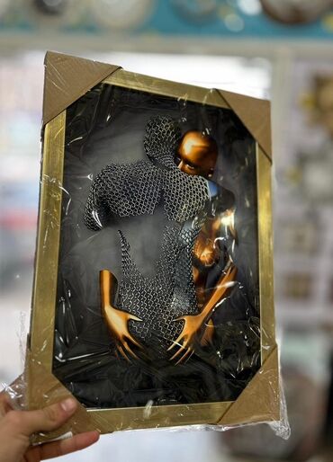 Şəkillər, tablolar: Divar üçün dekorativ çərçivəli tablolar dəsti Ölçü : 30x40 - — 1