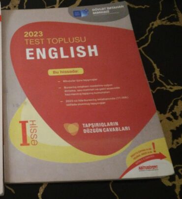 9 cu sinif ingilis dili test toplusu pdf: İngilis dili 11-ci sinif, 2023 il, Ödənişli çatdırılma