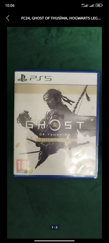 PS5 (Sony PlayStation 5): Ghost of Thusima PS5