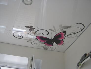 Натяжной потолок: Натяжной потолок Глянцевое, Матовое, 3D потолки Монтаж, Гарантия, Демонтаж — 26