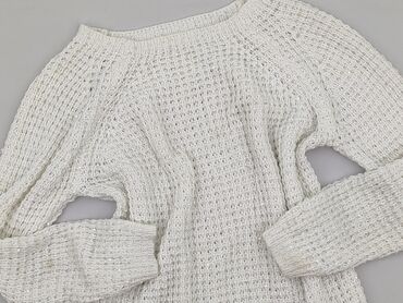 sukienka srebrna cekiny h m: ITALY FASHION, Sweter damski, rozmiar M