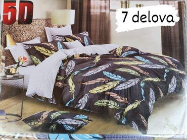 Posteljina: Posteljine matirani satenski pamuk Set sadrzi 7 delova: Cena: 3200 din — 22