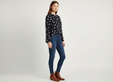 bluzki boho plus size: Bluzka damska, rozmiar L
