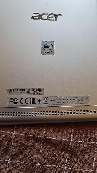 Tableti: Acer Iconia tablet – bele boje, sa Android okruženjem. Glavne — 6