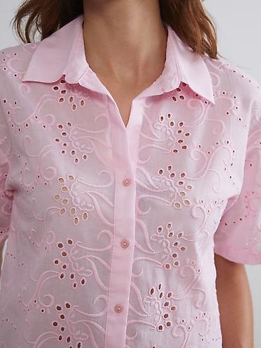 ls waikiki: Блузка, Классическая модель, Хлопок, Укороченная модель — 6