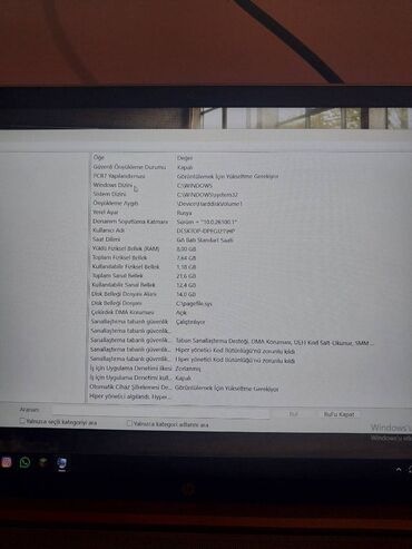 Huawei: Təzə notbukdu, çox istifadə olunmayıb, üstündə mouse(30 manatlıq)