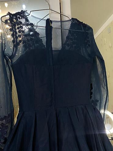 Танцевальные платья: Бальное платье, Длинная модель, цвет - Синий, S, В наличии — 6