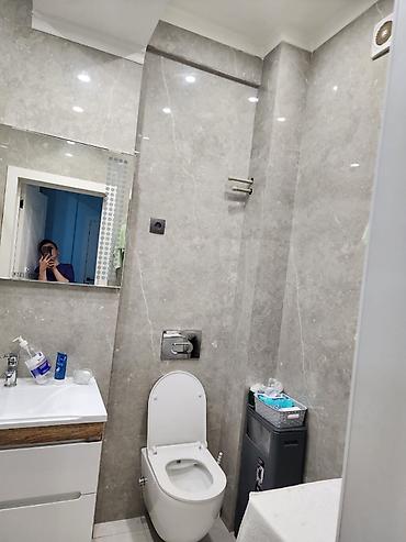 джал мкр: 1 комната, 52 м², Джал-29 Элитка, 7 этаж, Евроремонт — 5