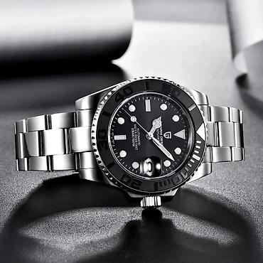 Классические часы: Pagani Design ОРИГИНАЛ PD-1667 (Yacht-Master Style) • Механизм — 2