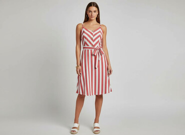 cropp sukienka czerwona: Women`s dress, size S