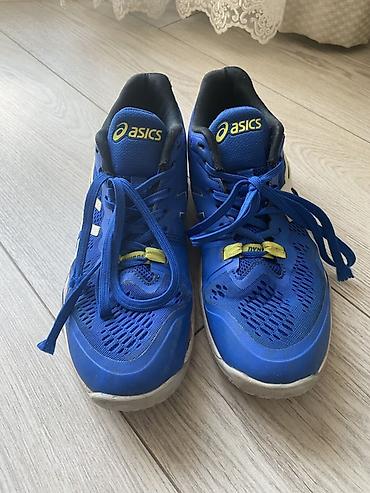 Личные вещи: Мужские кроссовки, 42.5, Asics, Б/у, цвет - Синий, Самовывоз, Платная доставка — 2