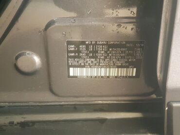 Subaru: Subaru Outback: 2018 г., 2.5 л, Вариатор, Бензин, Универсал — 7