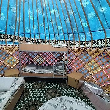 тент крыша: Киргизская боз үй (юрта) - Вместимость: до 65 человек - Полный — 6