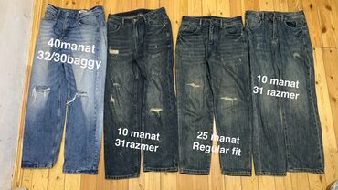 Рубашки: Оверсайз Мужские брюки, Zara, M (EU 38)