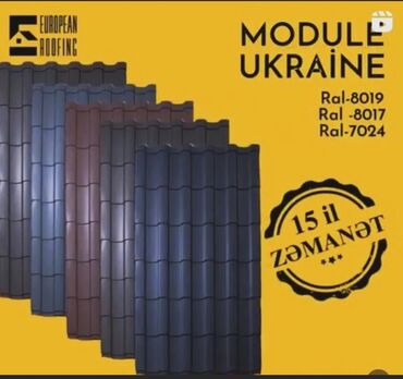 Profnastil: Dam örtükləri və aksesuarları - Cəmi 3 AZN-dən başlayan qiymətlərlə - — 2