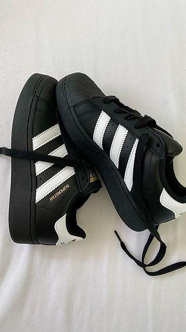 адидас суперстар: Мужские кроссовки, 40, Adidas, Новый, цвет - Черный — 1