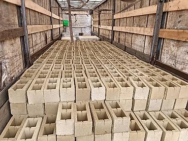 Пескоблок: Пескоблок Рваный, Заборный, 190x190x390, Платная доставка, Самовывоз — 5