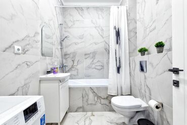 Посуточная аренда квартир: 1 комната, Душевая кабина, Постельное белье, Кондиционер — 28