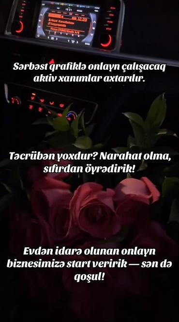 taxi işi: SMM menecer tələb olunur, İstənilən yaş, Təcrübəsiz — 1