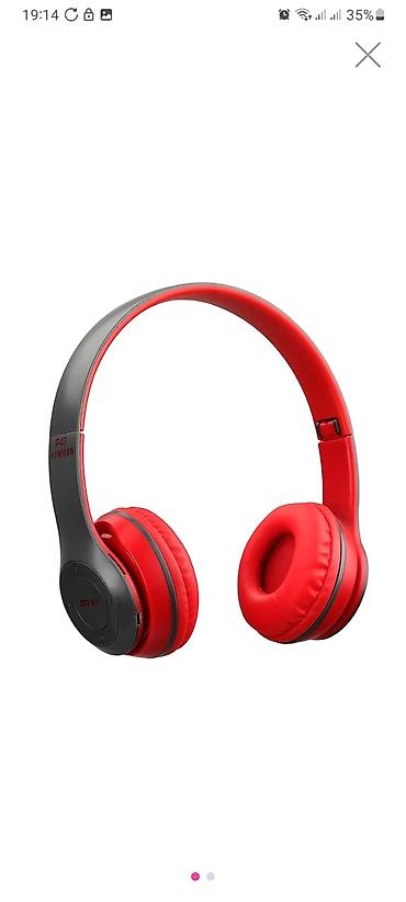 Səsgücləndiricilər, qulaqlıqlar və mikrofonlar: Məhsul: P47 Wireless qulaqcıq - Bağlantı: Bluetooth (4.1+EDR yazısı — 24